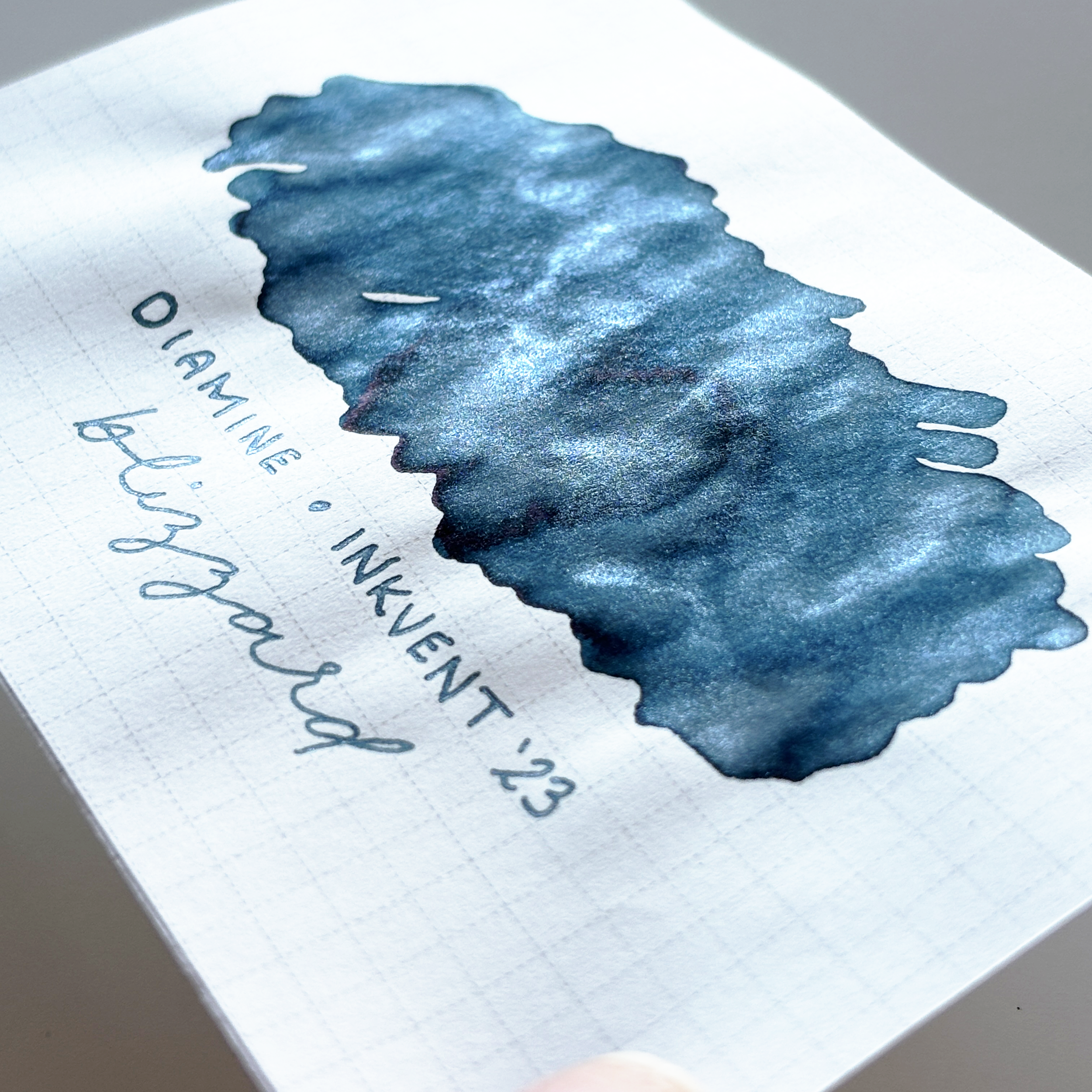 Diamine - Blizzard | Inkvent 2023 — Paperemm - Stationery musings